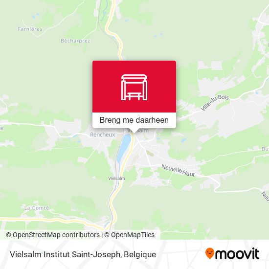 Vielsalm Institut Saint-Joseph kaart
