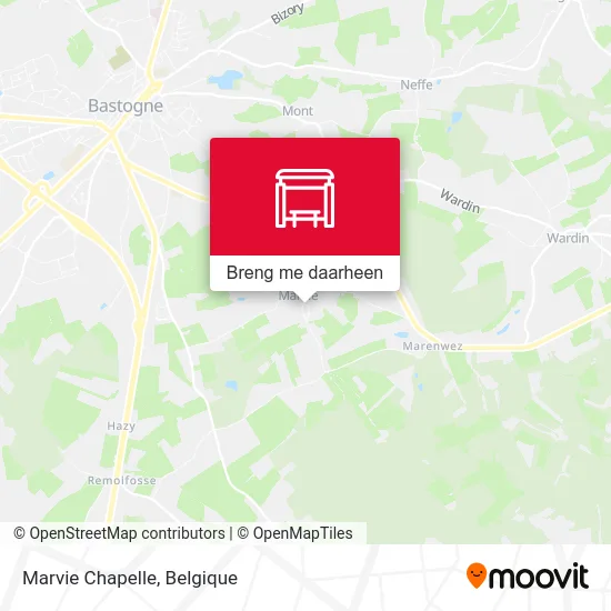 Marvie Chapelle kaart