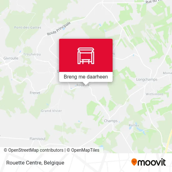 Rouette Centre kaart