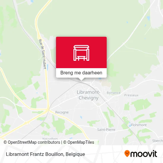 Libramont Frantz Bouillon kaart