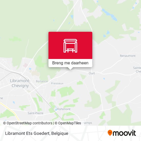 Libramont Ets Goedert kaart