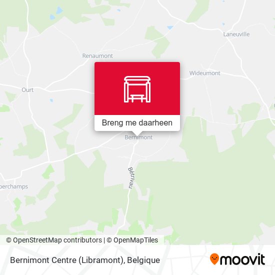 Bernimont Centre (Libramont) kaart