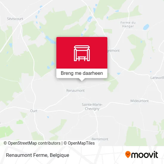 Renaumont Ferme kaart