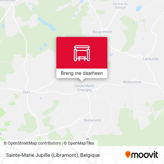 Sainte-Marie Jupille (Libramont) kaart
