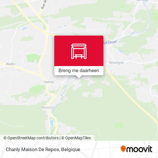 Chanly Maison De Repos kaart