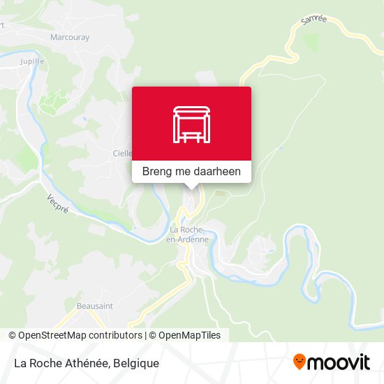 La Roche Athénée kaart