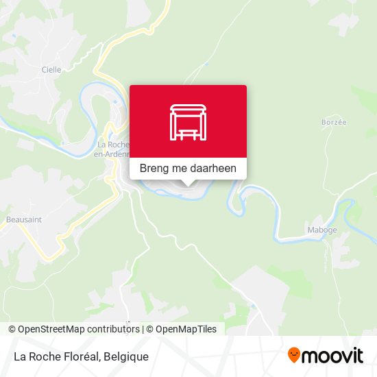 La Roche Floréal kaart