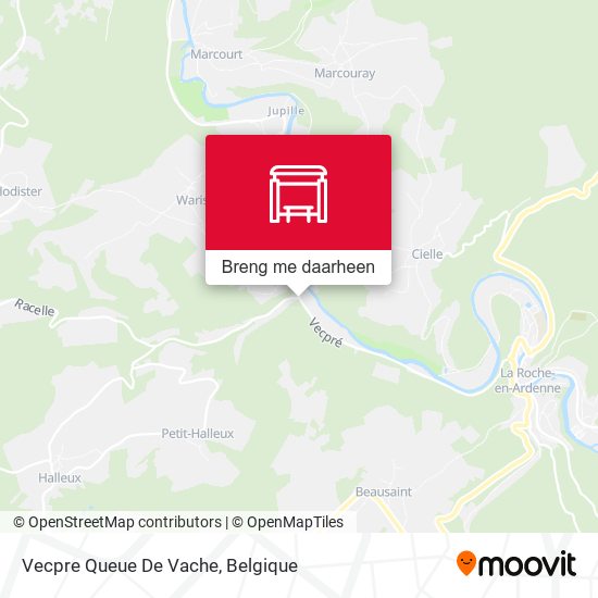 Vecpre Queue De Vache kaart