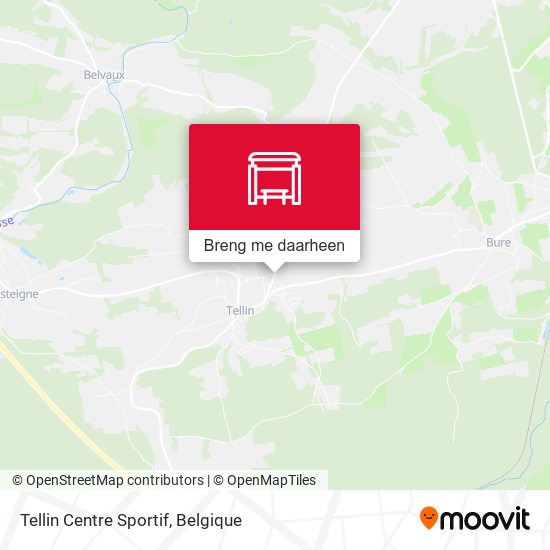Tellin Centre Sportif kaart