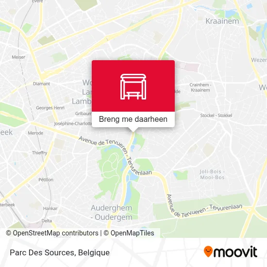 Parc Des Sources kaart