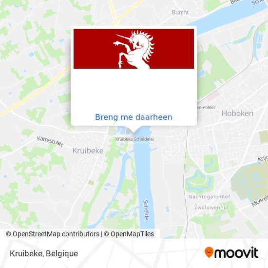 Kruibeke kaart