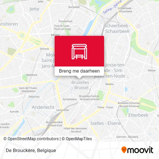 De Brouckère kaart