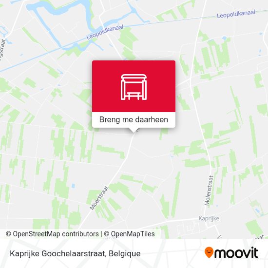 Kaprijke Goochelaarstraat kaart