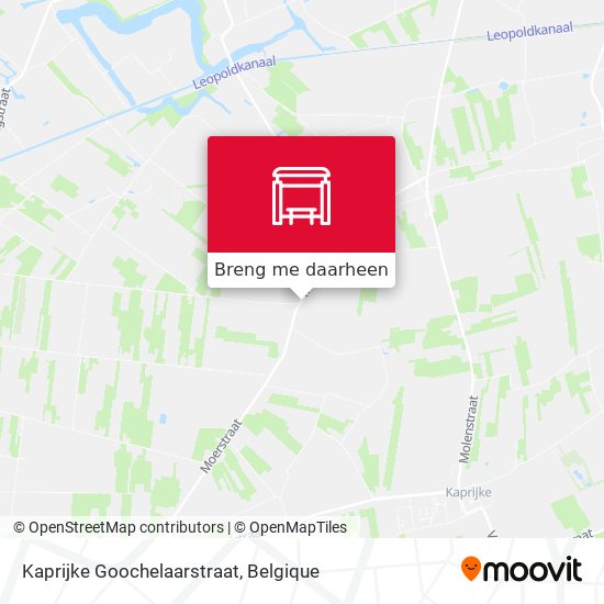 Kaprijke Goochelaarstraat kaart