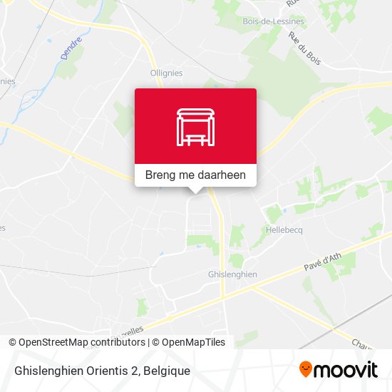 Ghislenghien Orientis 2 kaart