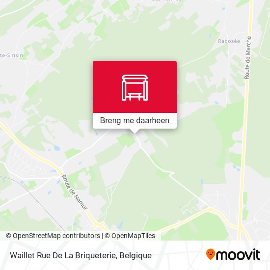 Waillet Rue De La Briqueterie kaart