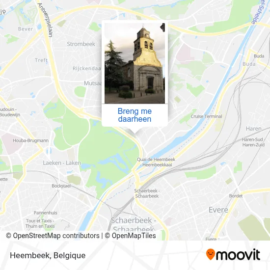 Heembeek kaart