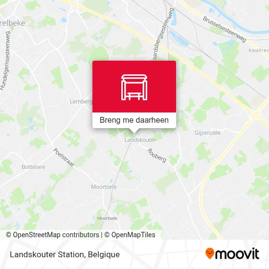 Landskouter Station kaart