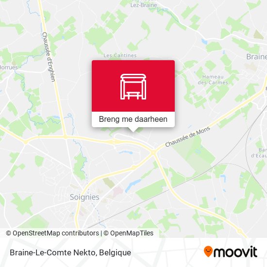 Braine-Le-Comte Nekto kaart