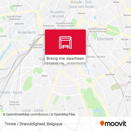 Trinité / Drievuldigheid kaart