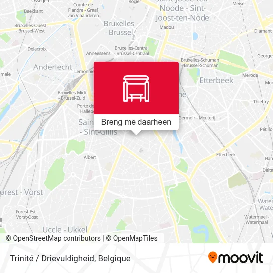 Trinité / Drievuldigheid kaart