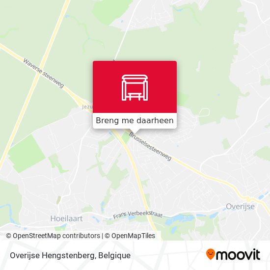 Overijse Hengstenberg kaart