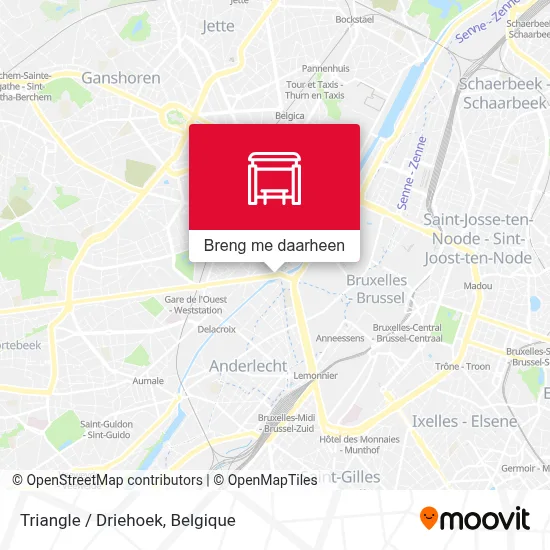 Triangle / Driehoek kaart