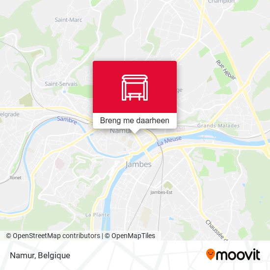 Namur kaart