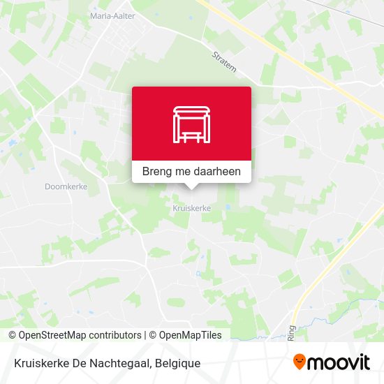 Kruiskerke De Nachtegaal kaart