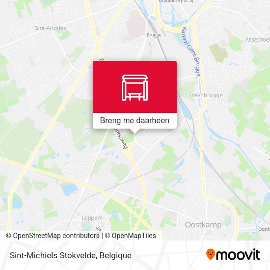 Sint-Michiels Stokvelde kaart