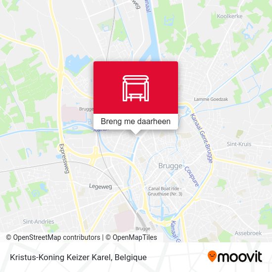 Kristus-Koning Keizer Karel kaart