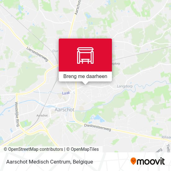 Aarschot Medisch Centrum kaart