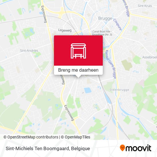 Sint-Michiels Ten Boomgaard kaart