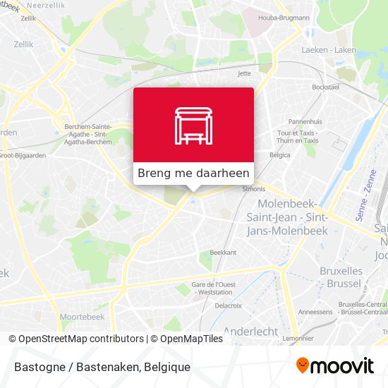 Bastogne / Bastenaken kaart