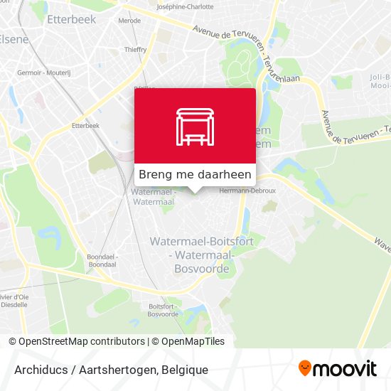 Archiducs / Aartshertogen kaart