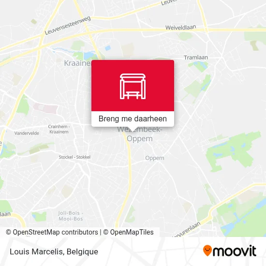 Louis Marcelis kaart