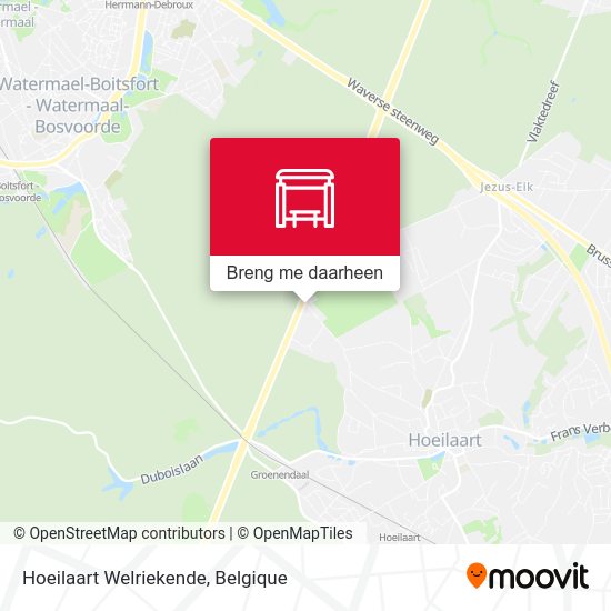 Hoeilaart Welriekende kaart