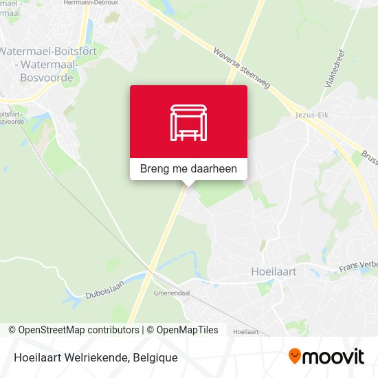 Hoeilaart Welriekende kaart