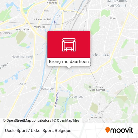 Uccle Sport / Ukkel Sport kaart
