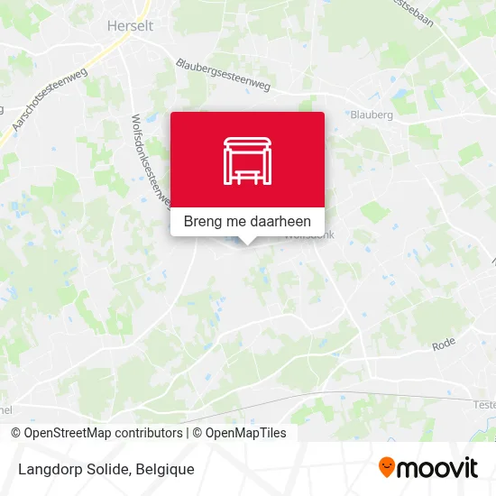 Langdorp Solide kaart