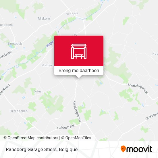 Ransberg Garage Stiers kaart