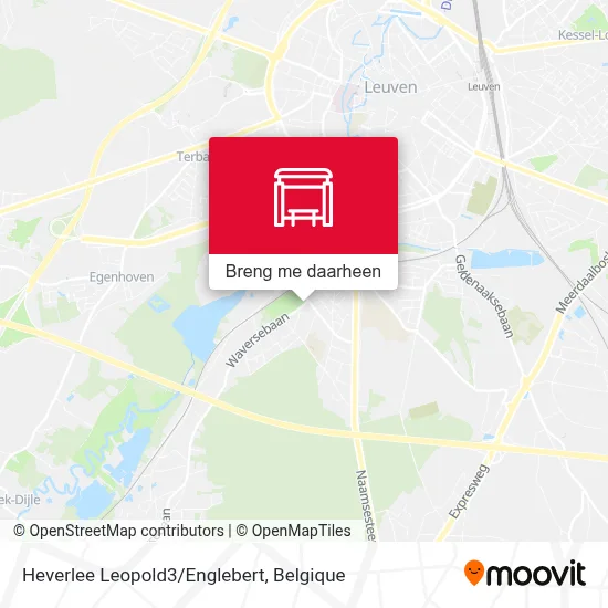 Heverlee Leopold3/Englebert kaart