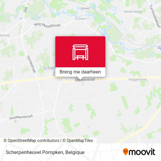 Scherpenheuvel Pompken kaart