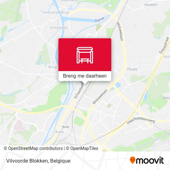 Vilvoorde Blokken kaart