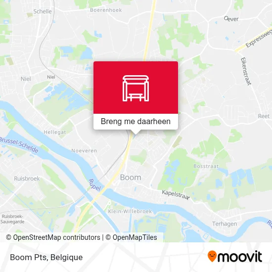 Boom Pts kaart