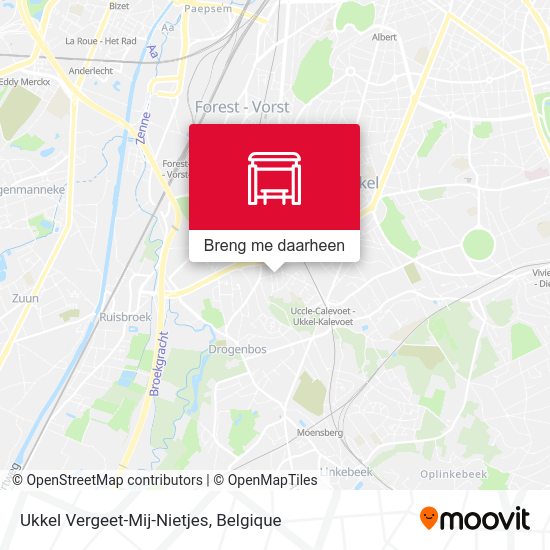 Ukkel Vergeet-Mij-Nietjes kaart