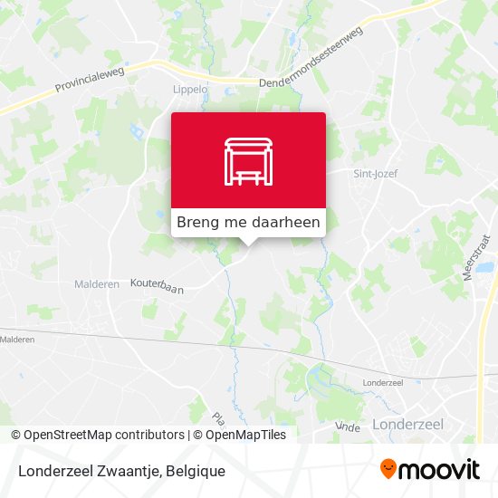 Londerzeel Zwaantje kaart