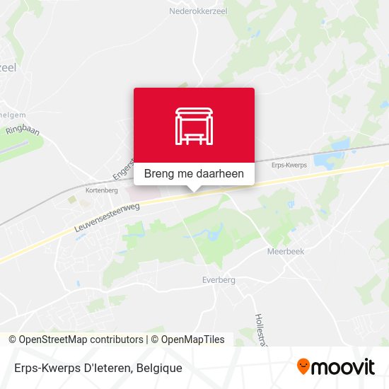 Erps-Kwerps D'Ieteren kaart