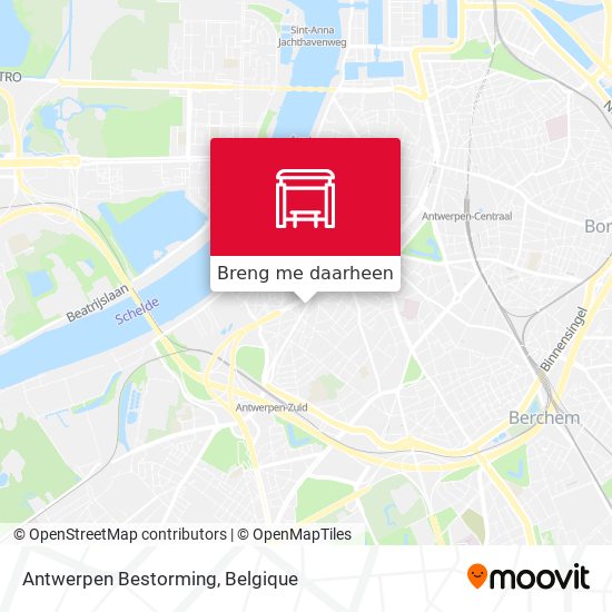Antwerpen Bestorming kaart
