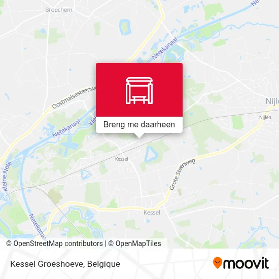 Kessel Groeshoeve kaart